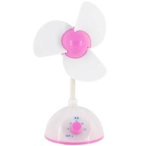 Ventilador USB com Ajuste de Velocidade (Rosa)