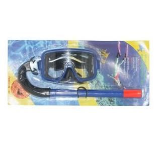 Mascara de Mergulho com Snorkel (Azul)